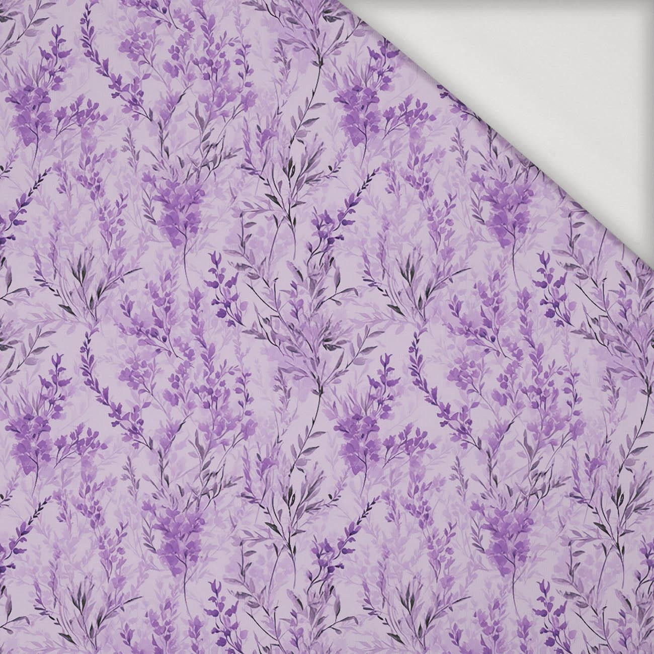 DIGITAL LAVENDER / FLOWERS - Viskose Jersey