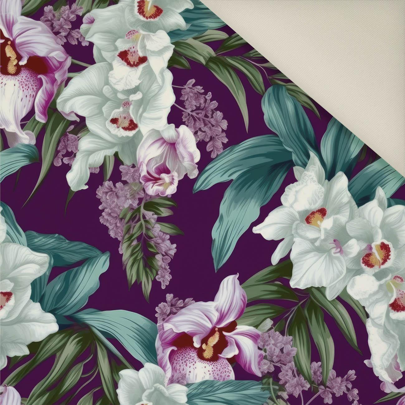 EXOTIC ORCHIDS MS. 4- Polster- Velours
