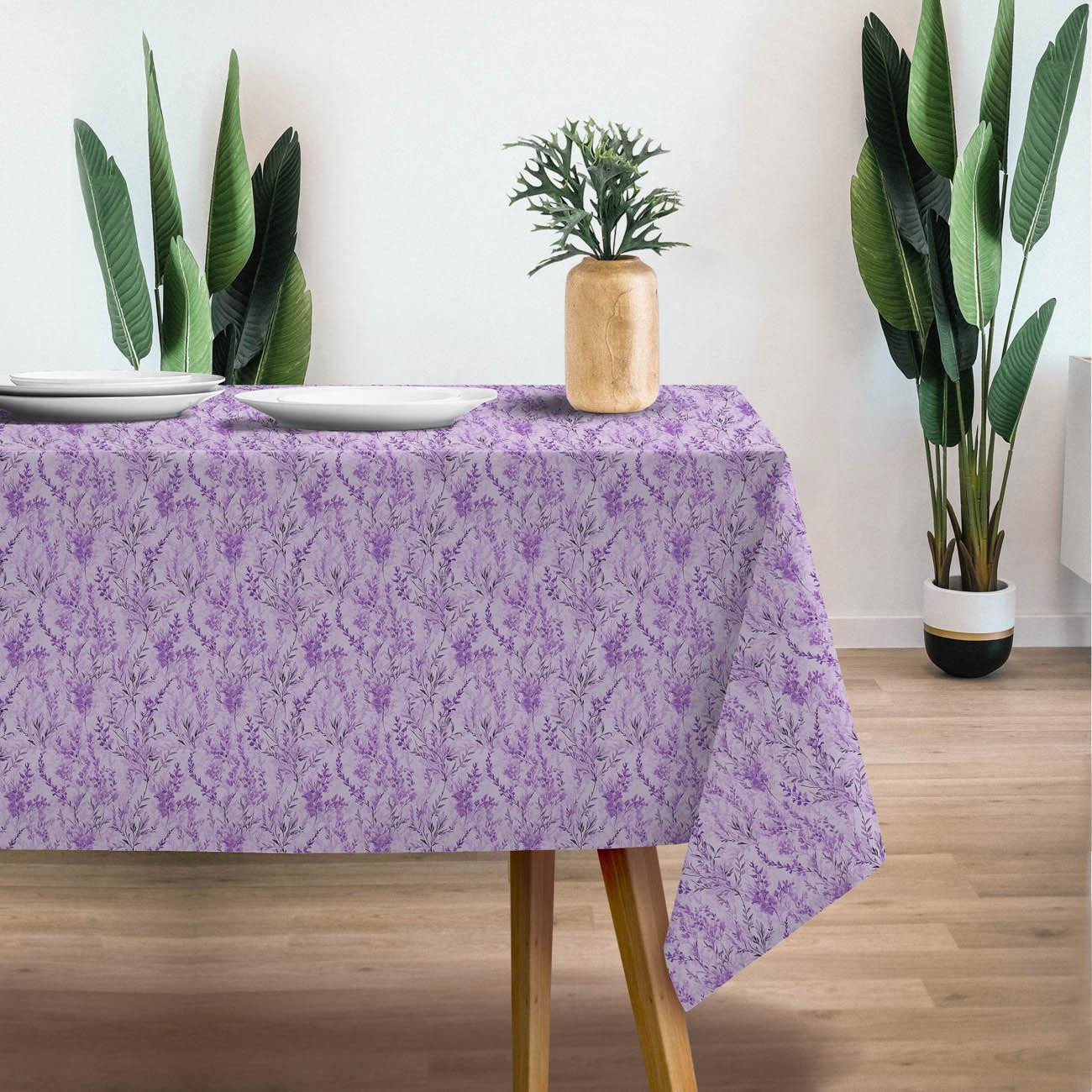 DIGITAL LAVENDER / FLOWERS - Webware für Tischdecken
