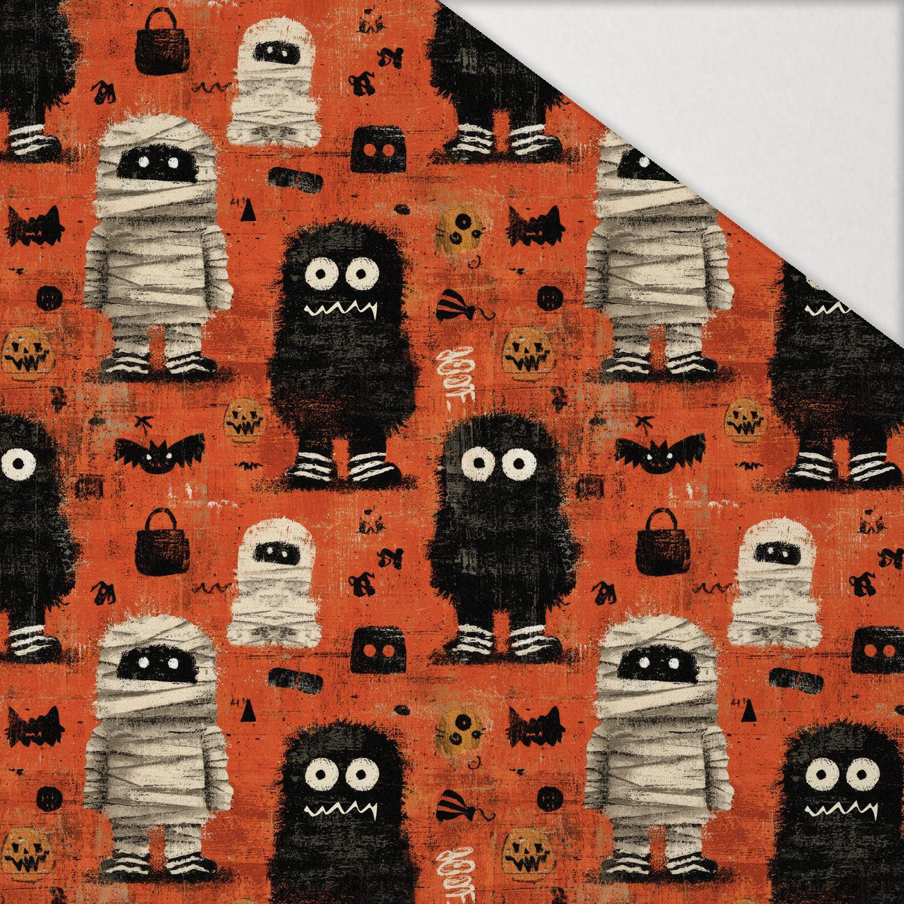 HALLOWEEN WZ. 46 - Hydrophober angerauter Wintersweat