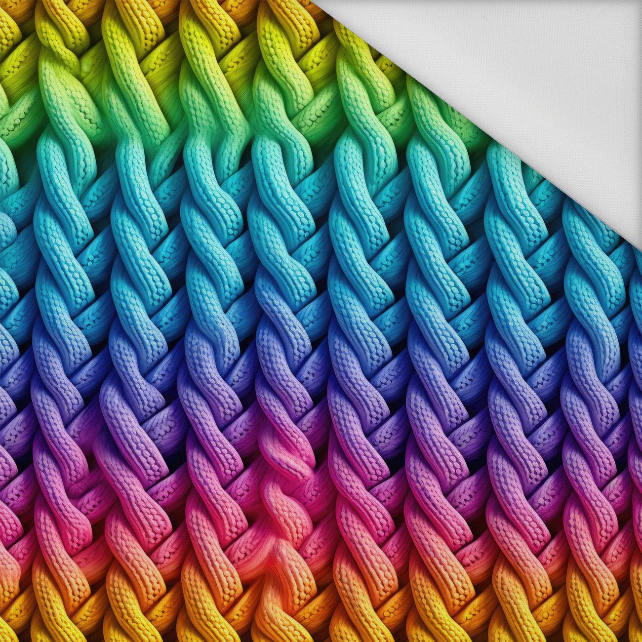 IMITATION COLORFUL SWEATER M. 2 - Wasserabweisende Webware