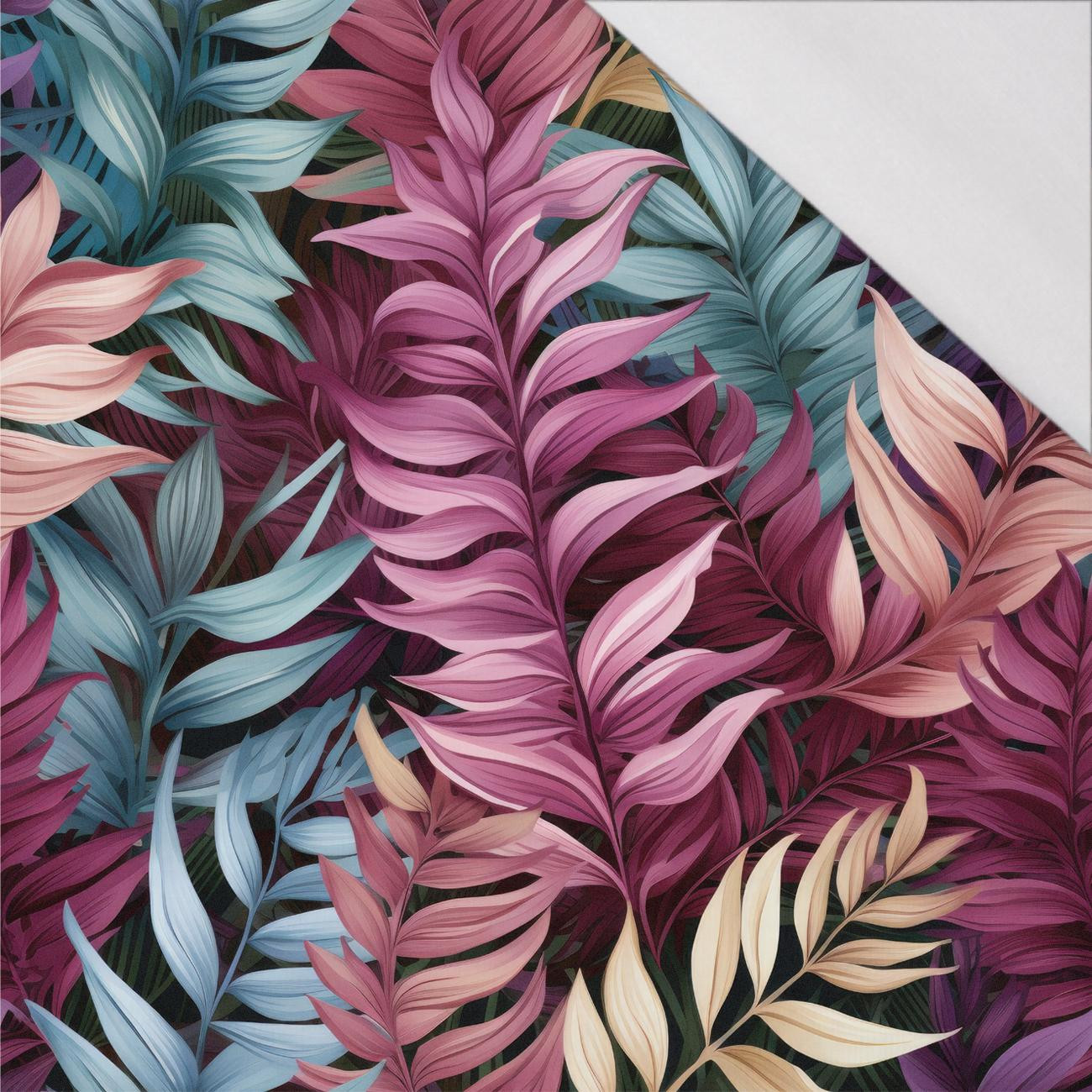 LEAVES AND FERNS WZ. 3 - Single Jersey