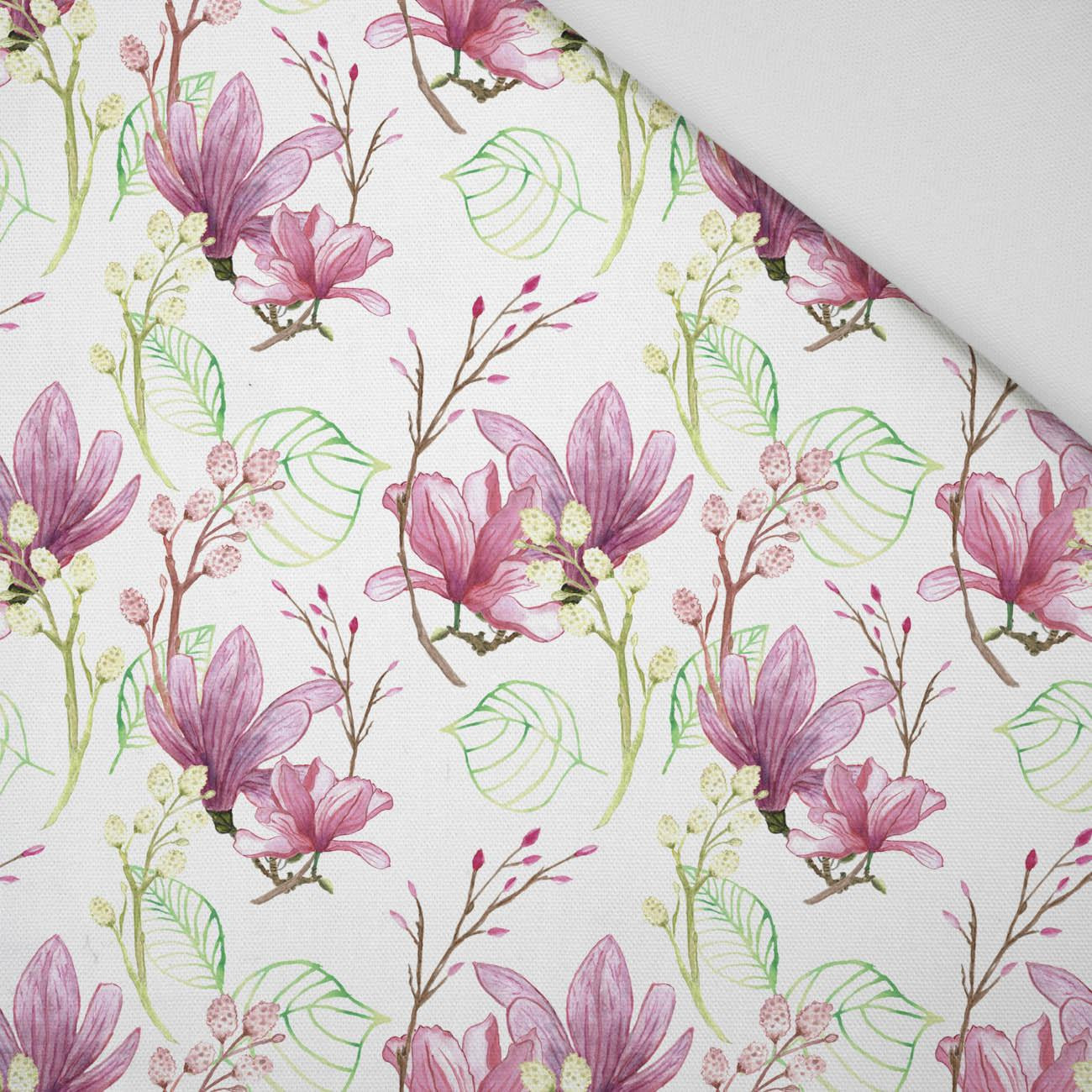 MAGNOLIEN Ms. 3 (BLÜHENDE WIESE) - Bamboo fabric 170g