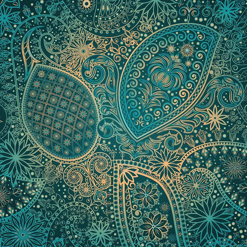50cm MEHNDI 2.0 -  Nylonstoff gesteppt