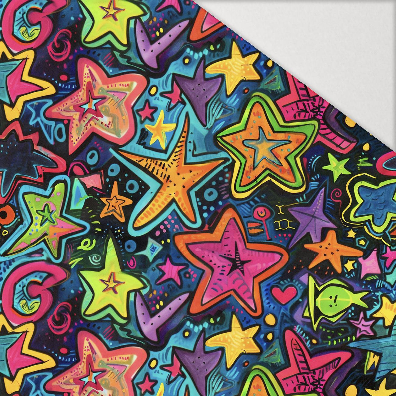 NEON STARS WZ.2 - Hydrophober angerauter Wintersweat NEON STARS WZ.2 - Hydrophober angerauter Wintersweat