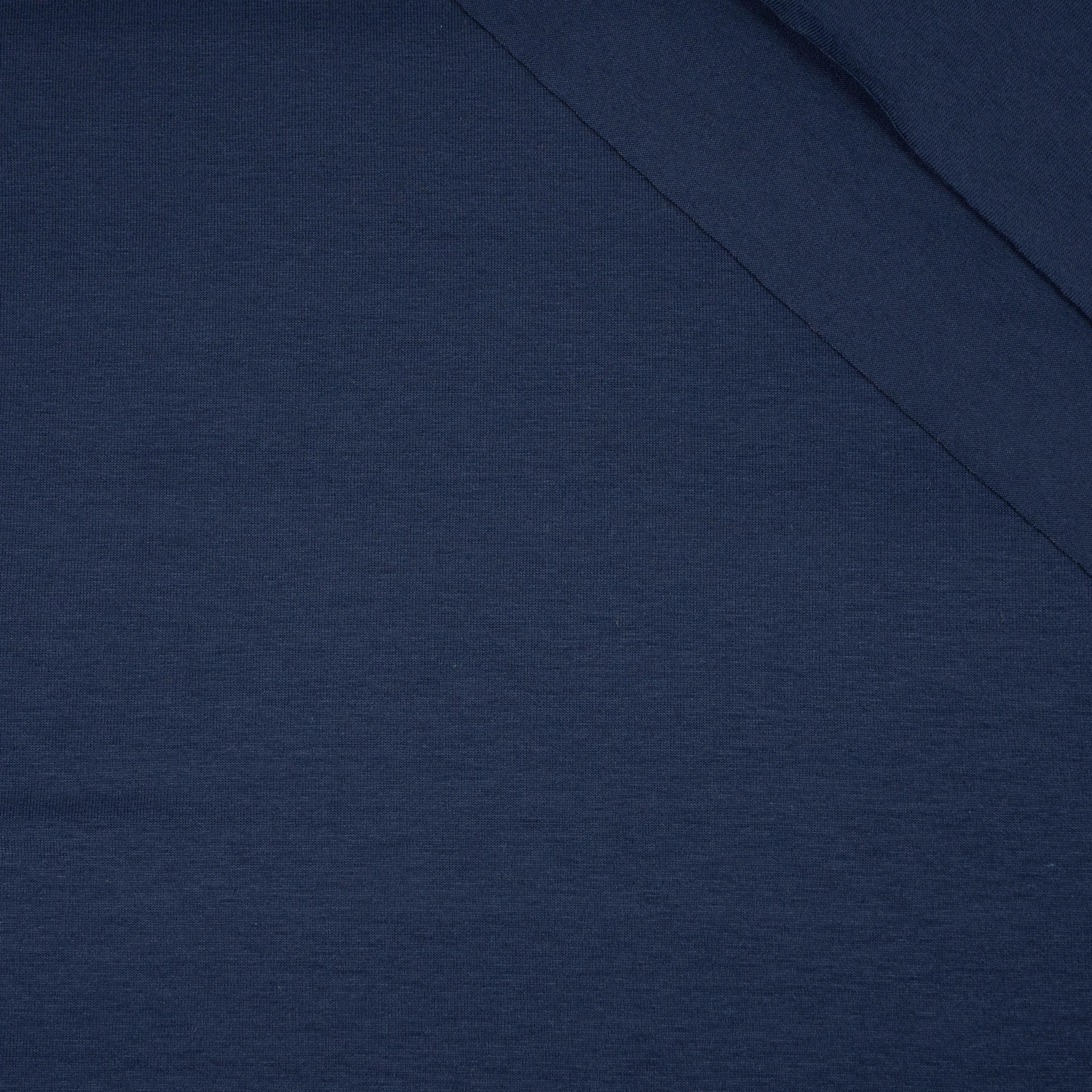 W-30 DUNKELBLAU - Viskose jersey 210g