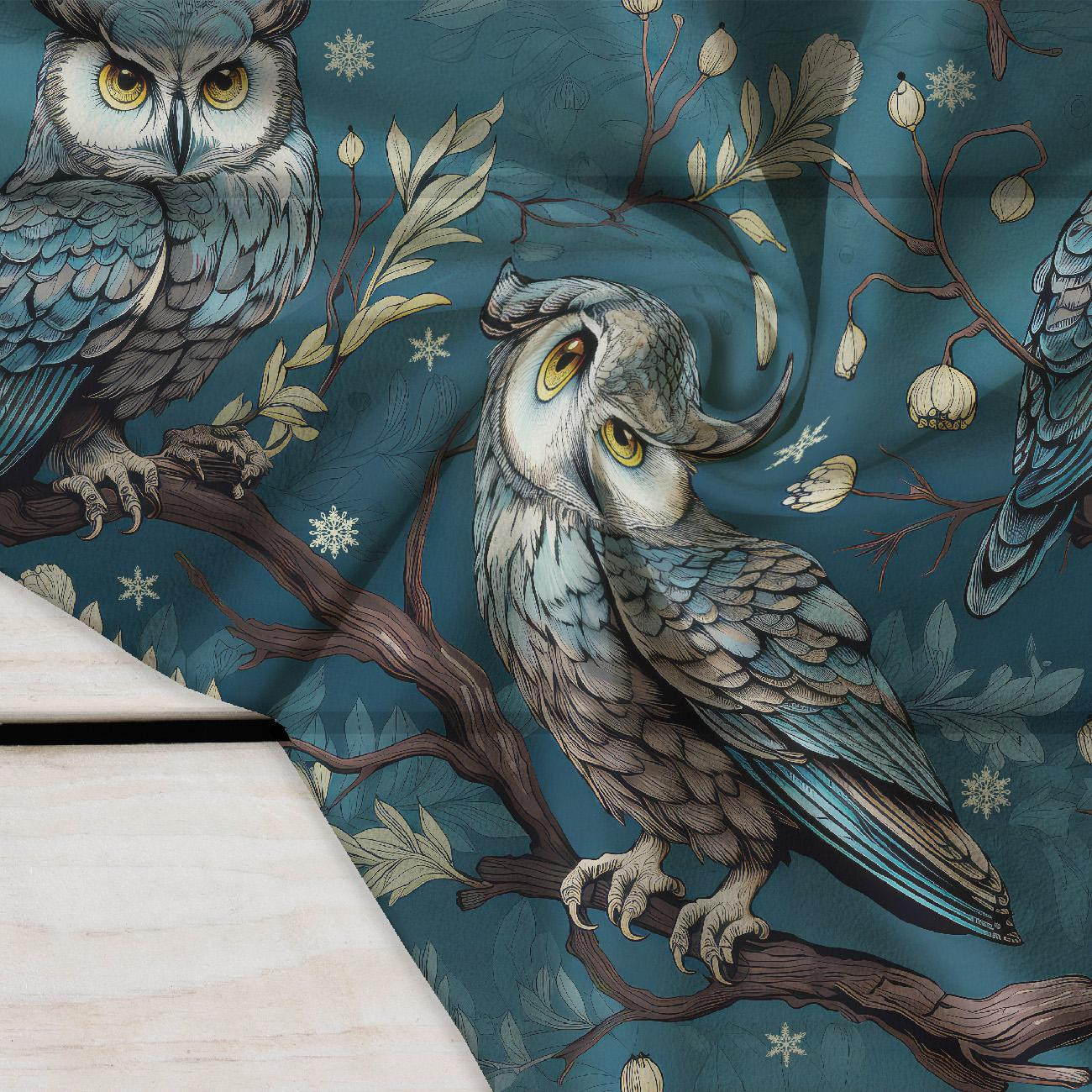 PASTEL BIRDS M.3 (EULE) - Krepp