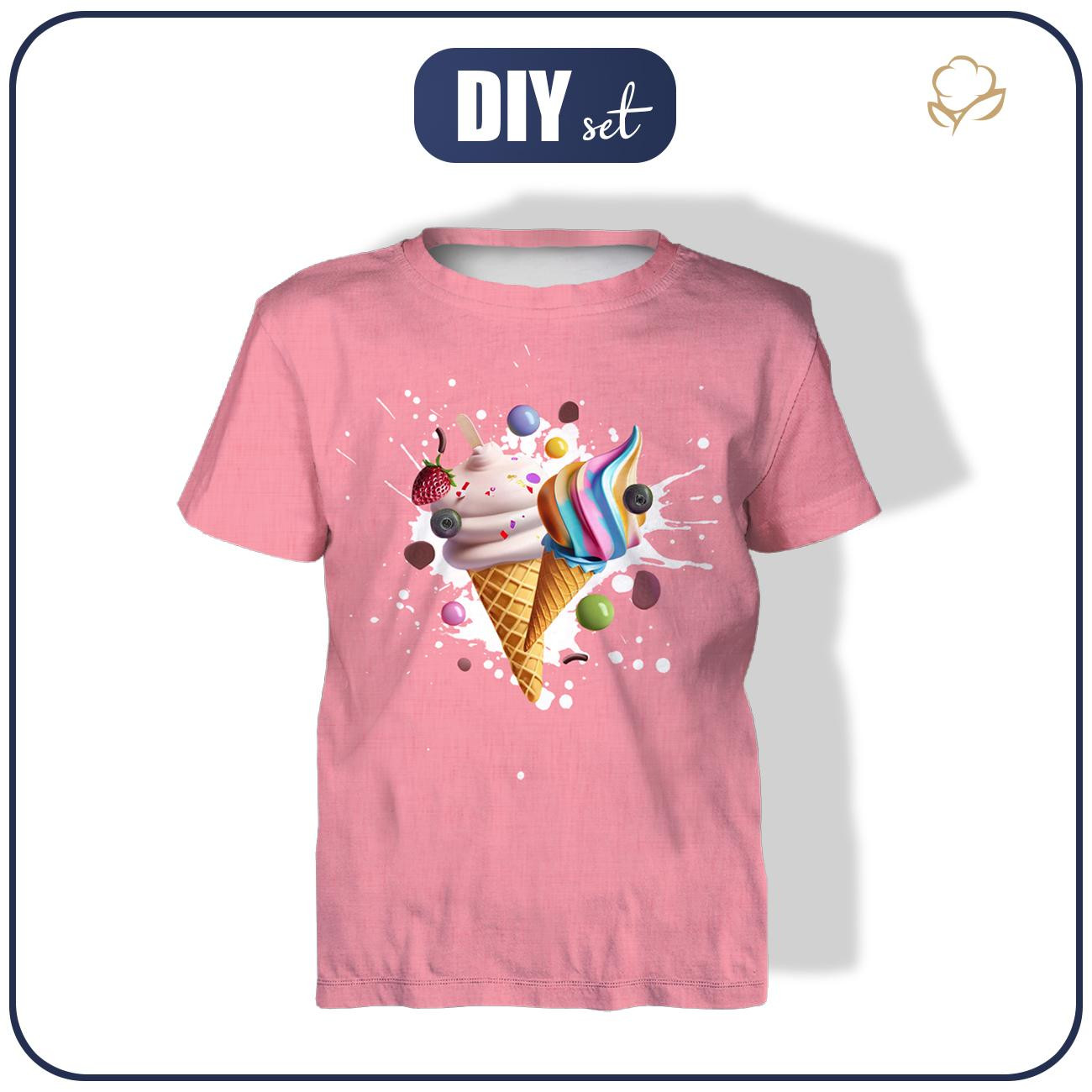 KINDER T-SHIRT - SWEETS ms.16- Nähset KINDER T-SHIRT - SWEETS ms.16- Nähset