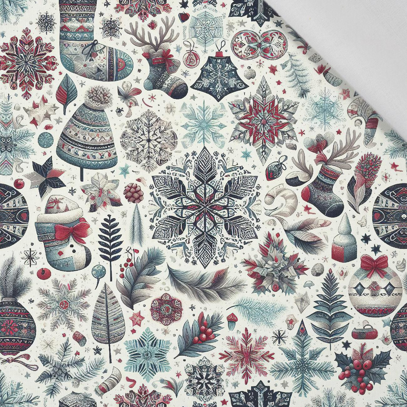 Vintage Christmas wz.30 - Baumwoll Webware