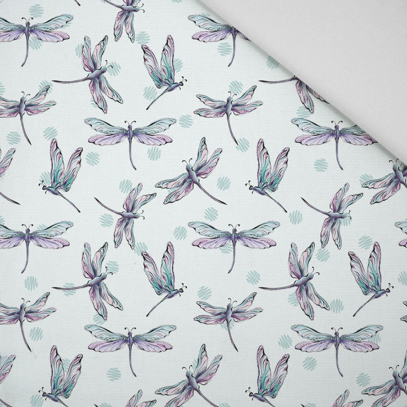 LIBELLEN M.2 (LIBELLEN UND PUSTEBLUMEN) - Bamboo fabric 170g