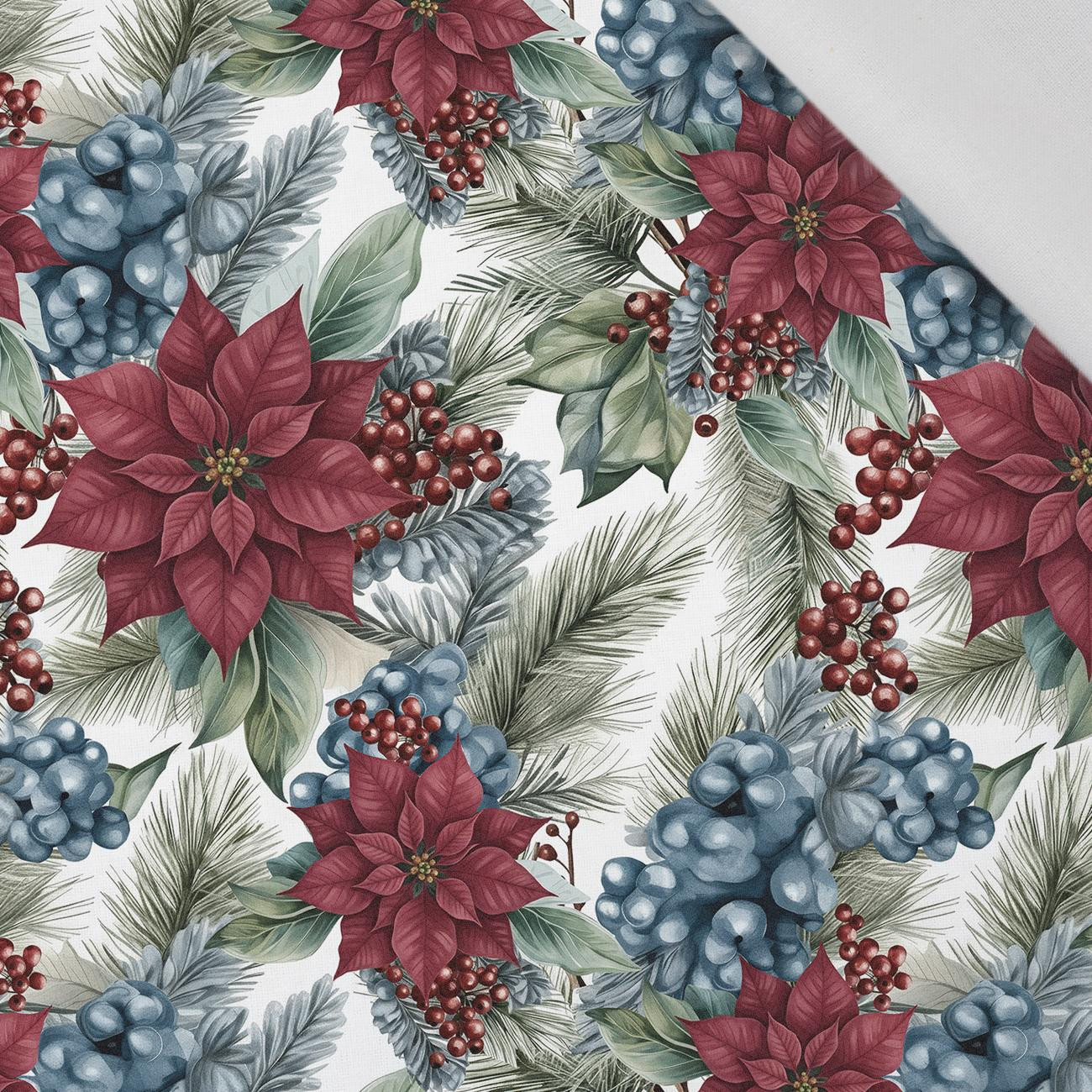 WINTER FLOWERS WZ.14 - Baumwoll Webware