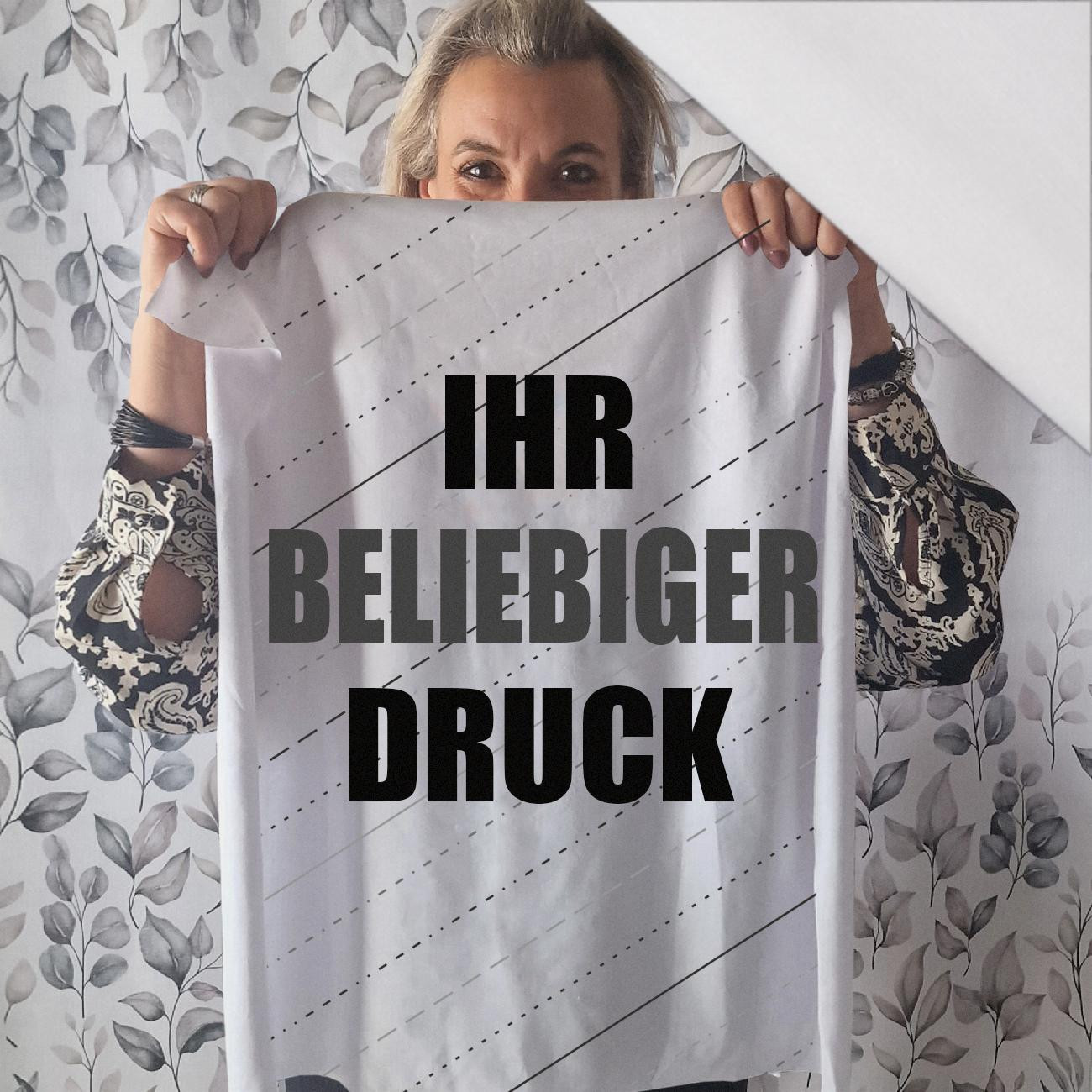 PANEL (75cm x 80cm) - MIT EIGENEM AUFDRUCK - Single Jersey
