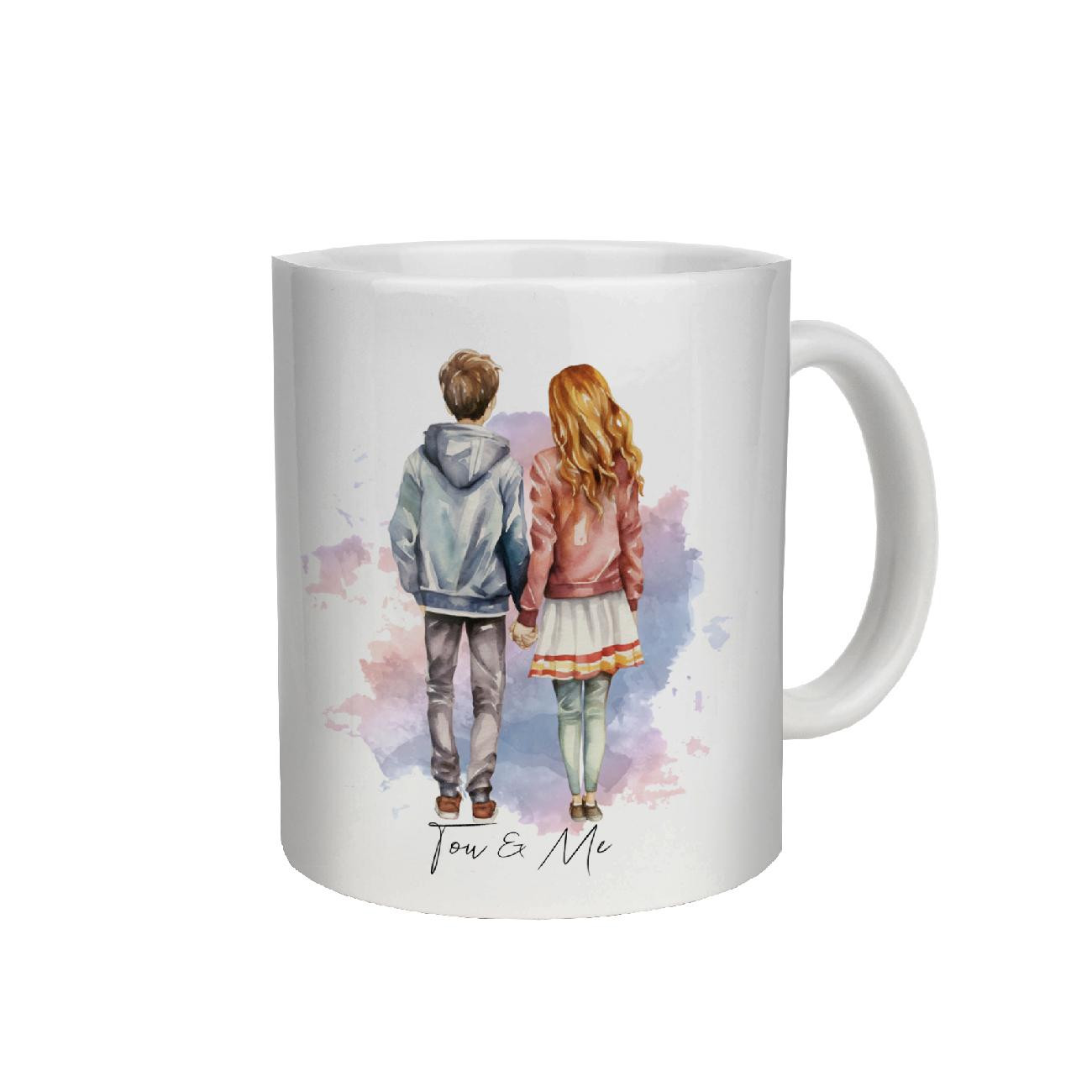 BECHER MIT AUFDRUCK - COUPLE