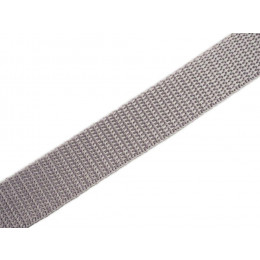 Gurtband 20mm - hellgrau