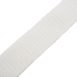 Gurtband 30 mm - weiß