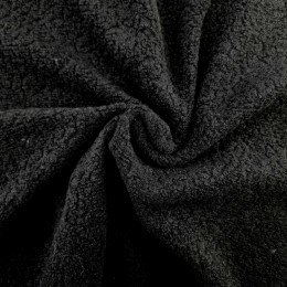  SCHWARZ - Strickstoff - Wolle BERGEN