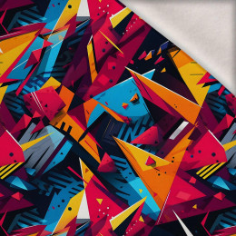 ABSTRACTION wz.13 - Wintersweat angeraut mit Elastan ITY