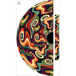 Maxirock Panel - Viskose Jersey/ Abstraction wz.17
