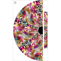 Maxirock Panel - Viskose Jersey/ Abstraction wz.19