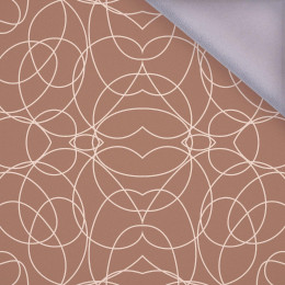 Geometric /Mocha Mousse - Softshell 