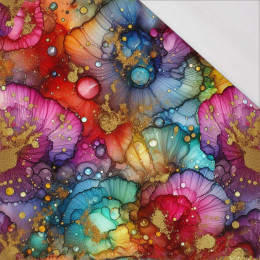 alcohol ink wz.17 RAINBOW - Single Jersey