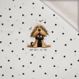 ANIMALS CUTE wz.10 - panel (60cm x 50cm) Wintersweat angeraut mit Elastan ITY