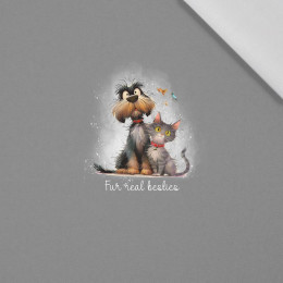 ANIMALS CUTE wz.14 - panel (60cm x 50cm)   Baumwoll Webware