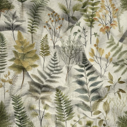 BOTANICAL FOREST wz.6 - Baumwoll Musselin