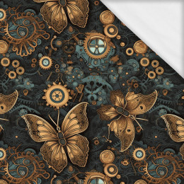 Butterfly & Flowers wz.12- Single Jersey mit Elastan ITY