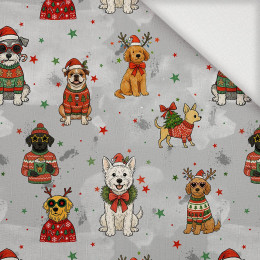 CHRISTMAS DOGS M. 1 - Webware für Tischdecken