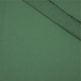 D-068- DUNKELGRÜN- Dicker Sommersweat 290g