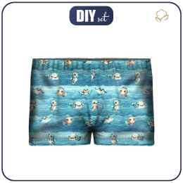 Jungen Badehose (134-140)- SEA ANIMALS M. 1