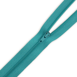 Spiral-Reißverschluss 60cm teilbar - smaragd