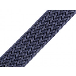 Gurtband geflochten für Taschengriffe Breite 30 mm - dunkelblau