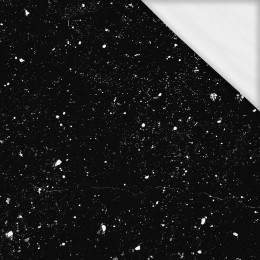 BETON / schwarz - Single Jersey mit Elastan