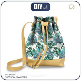 BEUTELTASCHE - MONSTERA Ms. 4 / weiß