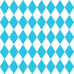 OKTOBERFEST KAROS / türkis - Baumwoll Webware