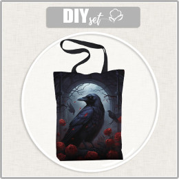 SHOPPER TASCHE - GOTHIC RAVEN M. 2 - Wasserabweisende Webware - Nähset