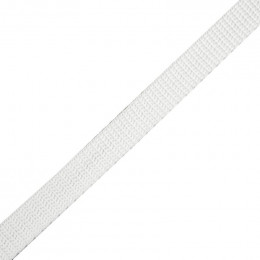 Gurtband 15mm - weiß