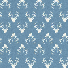 RENTIERKOPFE / ACID WASH - blau