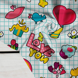 BUNTE STICKER MS. 1 - Krepp