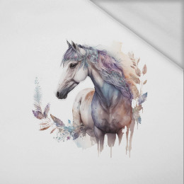 WATERCOLOR HORSE - Paneel (60cm x 50cm) Thermo lycra