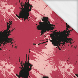 100cm SPLASH M. 1 / viva magenta- Single Jersey mit Elastan ITY