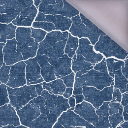 VERBRANNTE ERDE (weiß) / ACID WASH (dunkelblau) - Softshell 