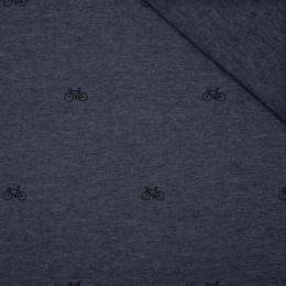 FAHRRÄDER (MINIMAL) / jeans - looped knit fabric