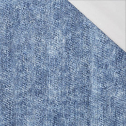 43cm VINTAGE LOOK JEANS (blau) - Single Jersey 120g