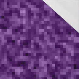 PIXEL MS.2 / violett - bio single jerset mit Elastan Sommersweat