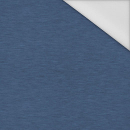 100cm MELANGE BLAU - Wasserabweisende Webware