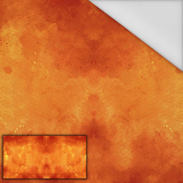 ORANGE SPECKS - Paneel (80cm x 155cm) Wasserabweisende Webware