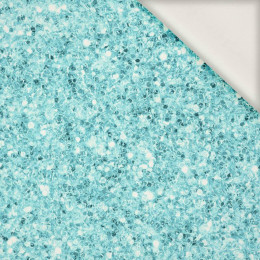 BLAUER GLITTER (WUNDERLAND) - Viskose Webware